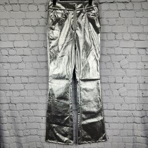 NWT Love, Fire Size 5 Silver Metallic Pants